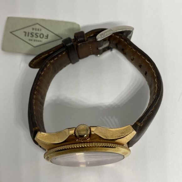 Fossil Cecile AM4549 Women's Brown Leather Analog Dial Quartz Wrist Watch VK581 - Picture 8 of 12